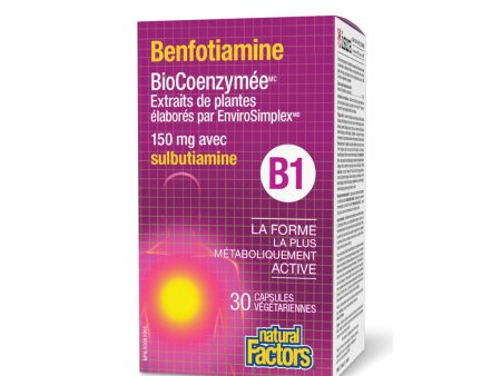 Benfotiamine BioCoenzymée B1 Fashion