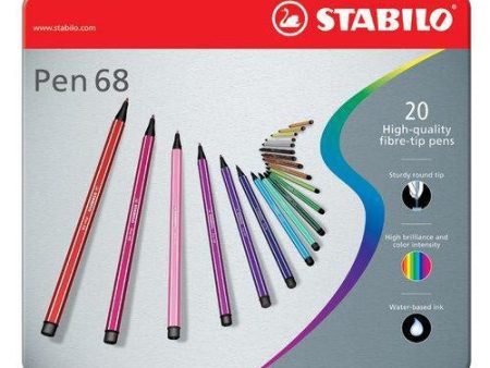 Pennarelli Stabilo Pen 68 - 20 pezzi Cheap