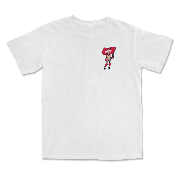 Swimming & Diving White Brutus Comfort Colors Tee - Clayton Chaplin For Sale