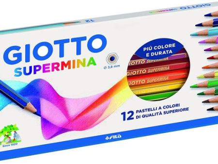 Pastelli 12pz supermina giotto Hot on Sale