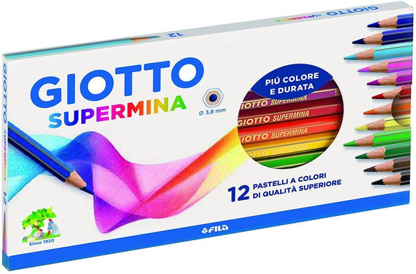 Pastelli 12pz supermina giotto Hot on Sale