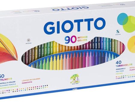 Stilnovo Giotto 90pz - 50 pastelli + 40 penarelli on Sale