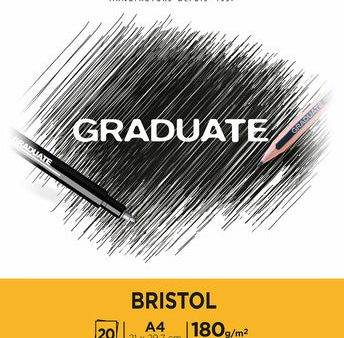 Blocco bristol Graduate A4 20 fogli 180g Discount