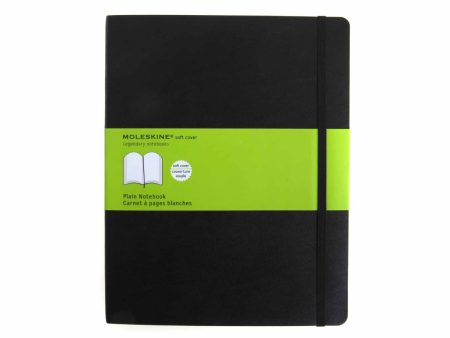 Taccuino Moleskine 19x25 nero pag bianche Online now