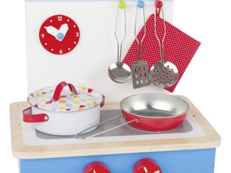 Cucina in legno con accessori Online