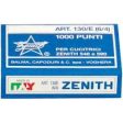 Punti per cucitrice Zenith 130 E 1000pz Sale