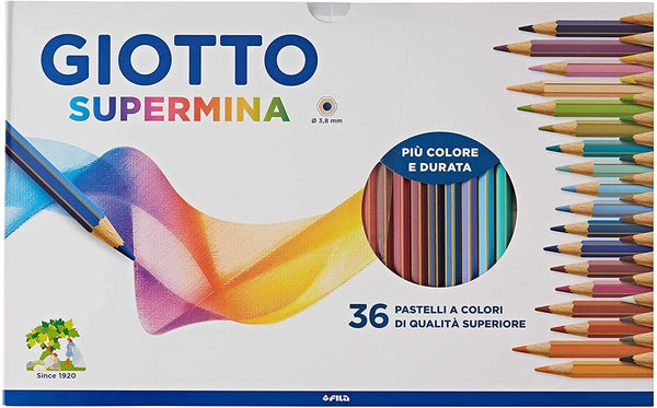 Pastelli 36pz supermina giotto Cheap