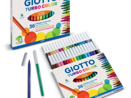 Pennarelli turbocolor  giotto 36 pz For Cheap