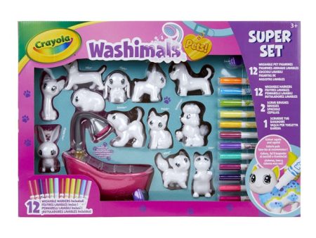 Washimals - Super Set Attività For Cheap