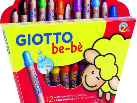 Giotto bebe  matitoni 12pz For Cheap