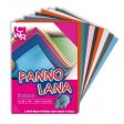 Panno lana cm 20x30 album colori assortiti 10 pz Supply