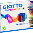 Pastelli 24pz supermina giotto on Sale