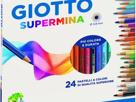 Pastelli 24pz supermina giotto on Sale