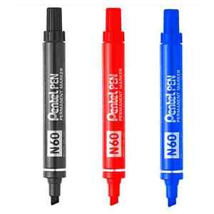 Pennarello marker Pentel N60 punta a scalpello Online Sale