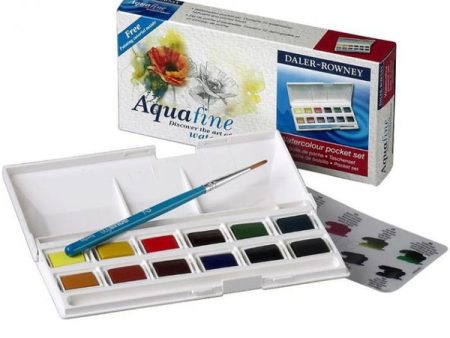 Acquerelli aquafine 12godet on Sale