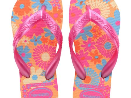 Chinelo Havaianas Infantil Flores For Discount