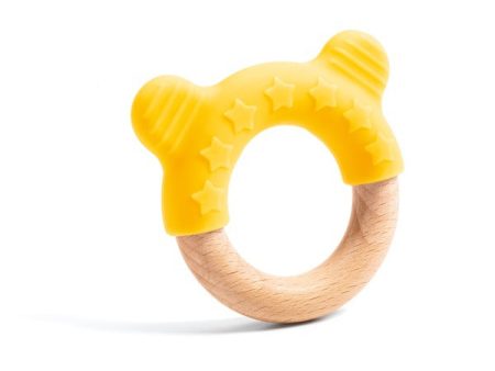 Anello in legno e silicone baby anneau Online