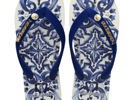 Chinelo Havaianas Dolce&Gabbana Blu Mediterraneo Online Hot Sale