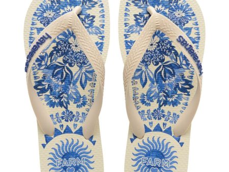 Chinelo Havaianas Farm  Azulejo Discount