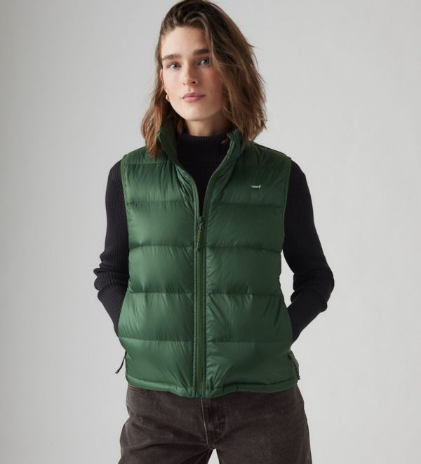 Colete Ultraleve Levi´s Verde Discount