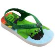 Chinelo Havaianas Baby Marvel Hulk Branco Sale