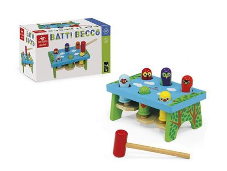 Batti becco in legno Discount