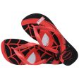 Chinelo Havaianas Top Marvel Logomania Homem Aranha Vermelho Supply