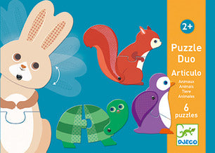 Puzzle duo - Animali Cheap