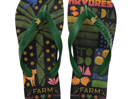 Chinelo Havaianas Farm Mil Árvores For Discount