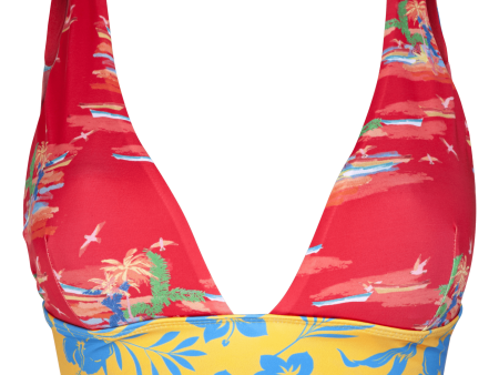 Biquíni Top Cropped Havaianas Bahia Hibiscos For Sale