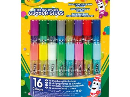 Mini colle glitter 16pz lavabili Hot on Sale