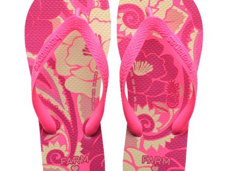 Chinelo Havaianas Farm Groove Tropical on Sale