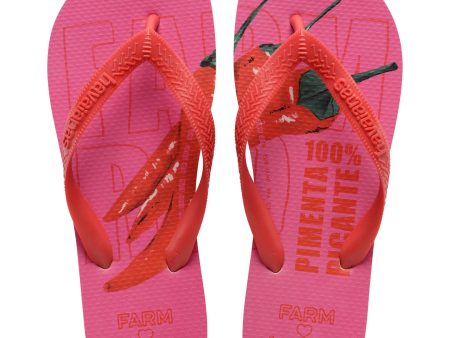 Chinelo Havaianas Farm Pimenta Hot on Sale