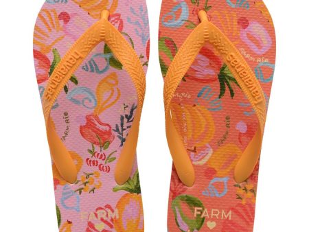 Chinelo Havaianas Farm Mar De Fruta For Sale