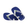 Chinelo Havaianas Baby Brasil Logo Online now